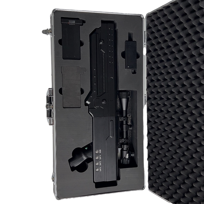  桥东手持便携式枪型低空防御反制四通道B型