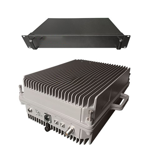  桥东TETRA800数字警用集群数字光纤直放站远近端机